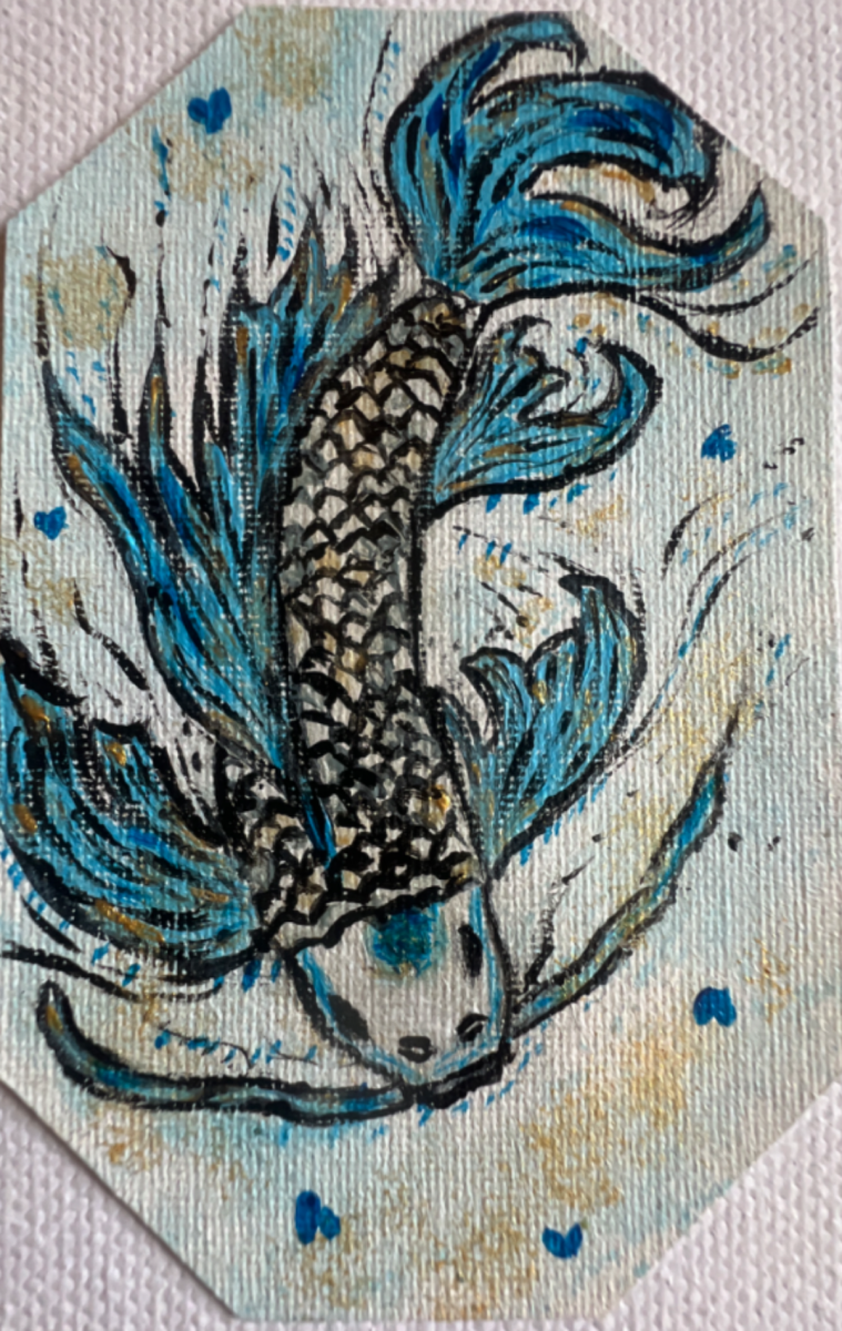 Koi ocean blue