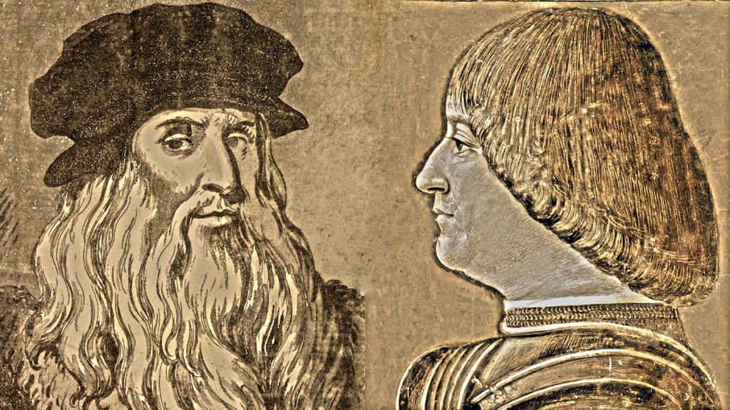 Leonardo Da Vinci e Ludovico Sforza detto il Moro