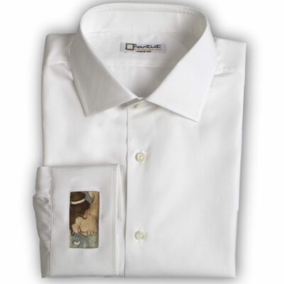 Camicia Nartist con opera d'arte